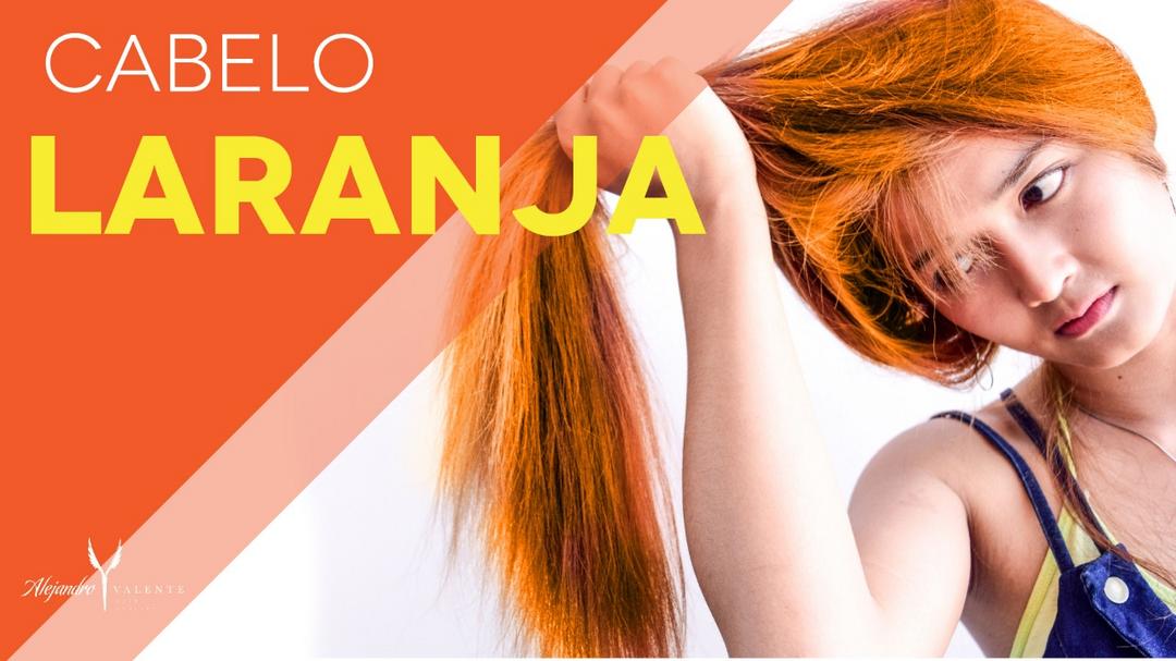 Cabelo laranja - Por que o cabelo puxa para o laranja??