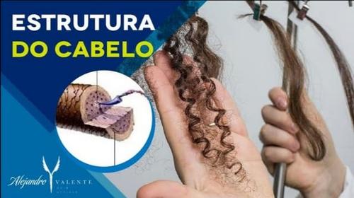 Estrutura do cabelo: Cutícula, Córtex e Medula